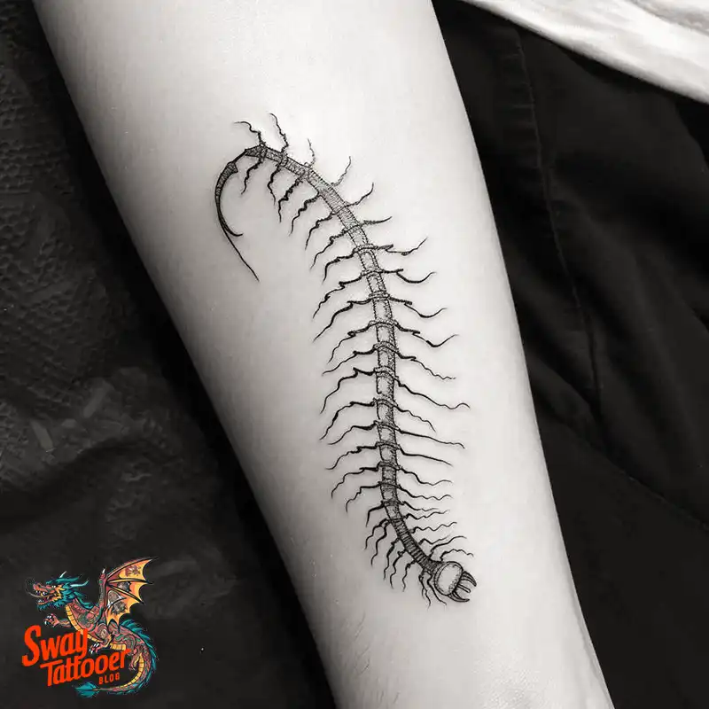 100 Centipede Tattoo Designs Symbolism, Style, & Longevity 81 centipede9