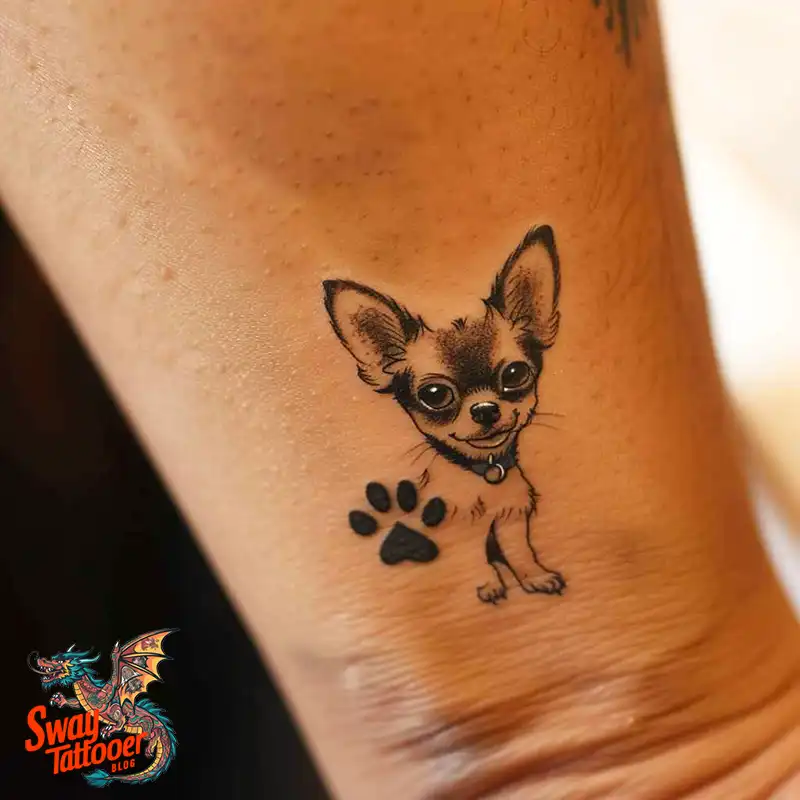 100 Chihuahua Tattoo Designs: Symbolism and Meaning 84 chihuahua 1