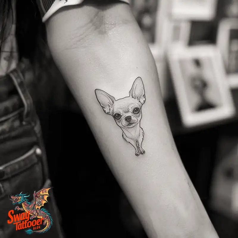 100 Chihuahua Tattoo Designs: Symbolism and Meaning 73 chihuahua12