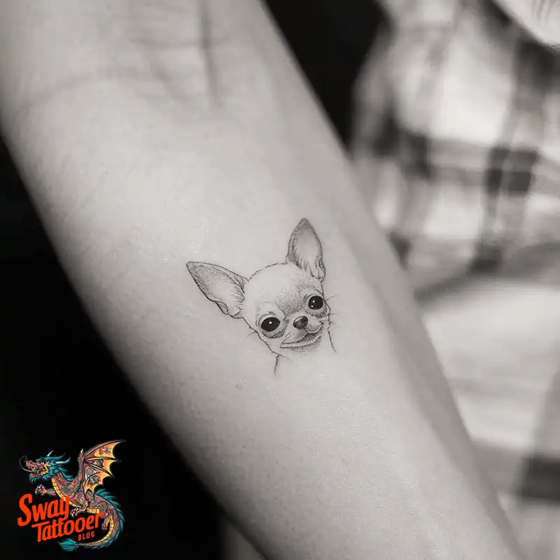 100 Chihuahua Tattoo Designs: Symbolism and Meaning 68 chihuahua13