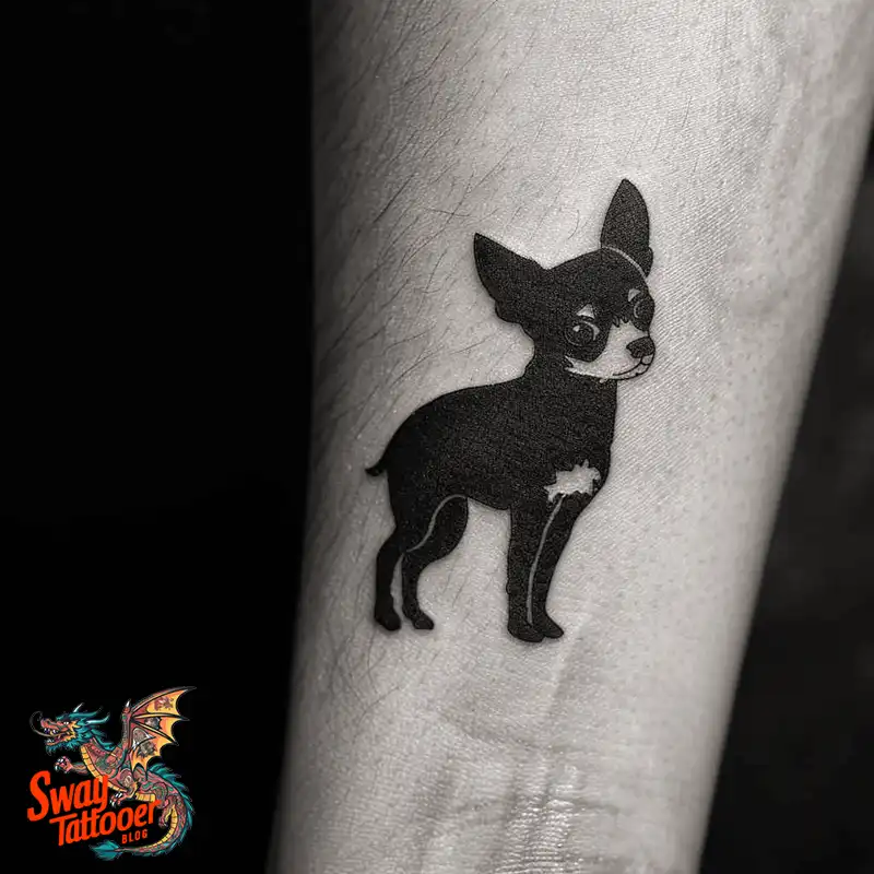 100 Chihuahua Tattoo Designs: Symbolism and Meaning 70 chihuahua16