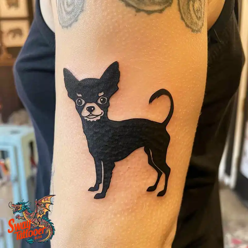100 Chihuahua Tattoo Designs: Symbolism and Meaning 72 chihuahua18