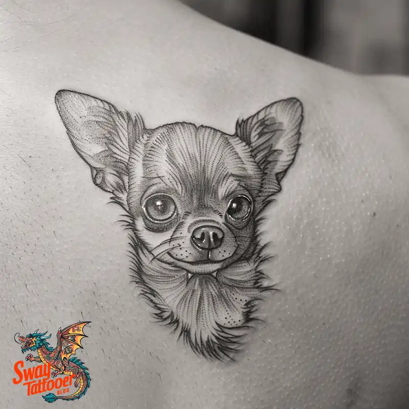 100 Chihuahua Tattoo Designs: Symbolism and Meaning 67 chihuahua19