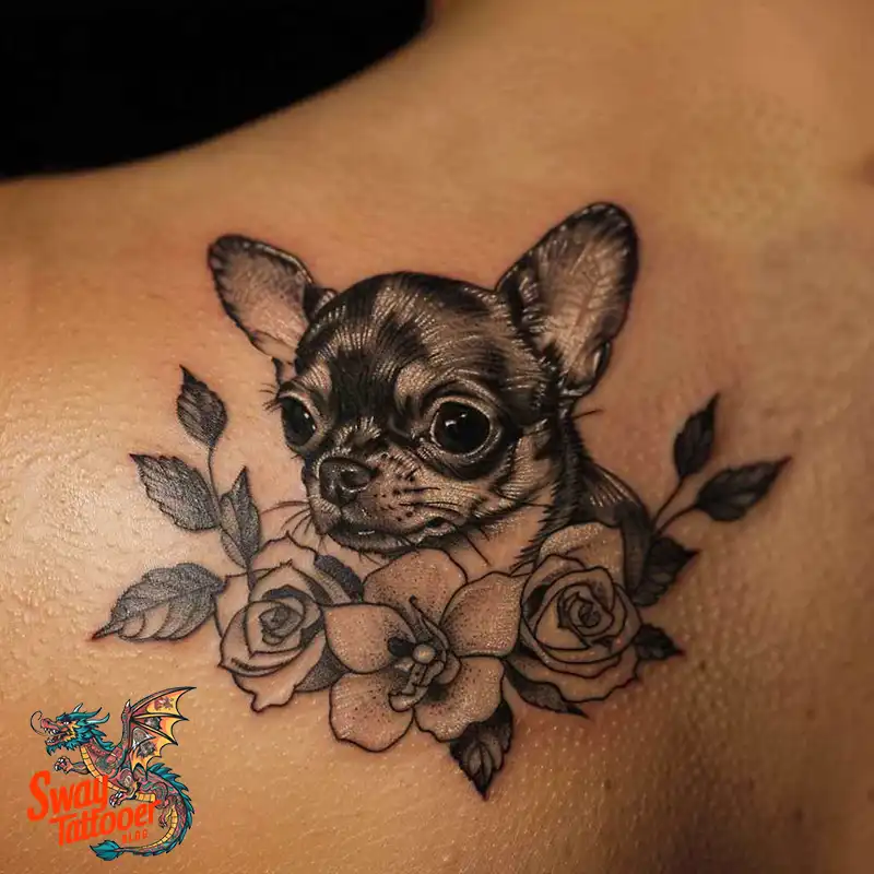 100 Chihuahua Tattoo Designs: Symbolism and Meaning 60 chihuahua tattoo ideas