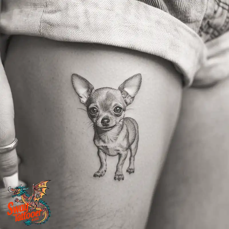 100 Chihuahua Tattoo Designs: Symbolism and Meaning 53 chihuahua tattoo ideas