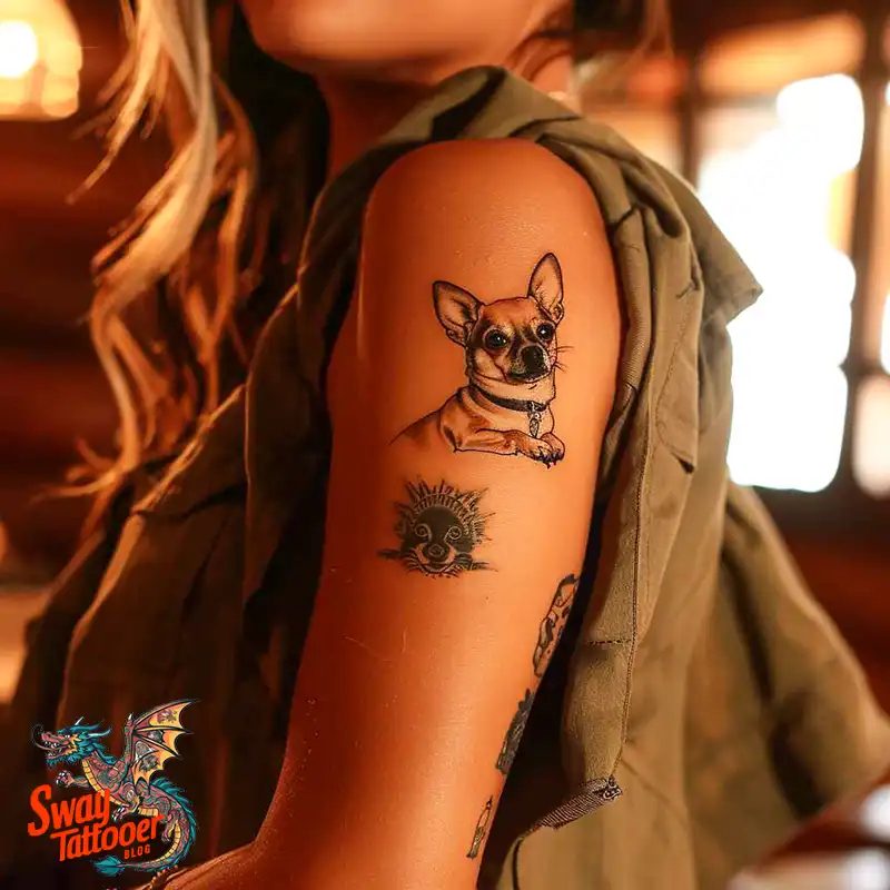 100 Chihuahua Tattoo Designs: Symbolism and Meaning 50 chihuahua tattoo ideas