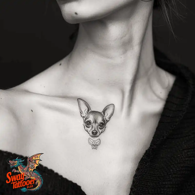 100 Chihuahua Tattoo Designs: Symbolism and Meaning 44 chihuahua tattoo ideas