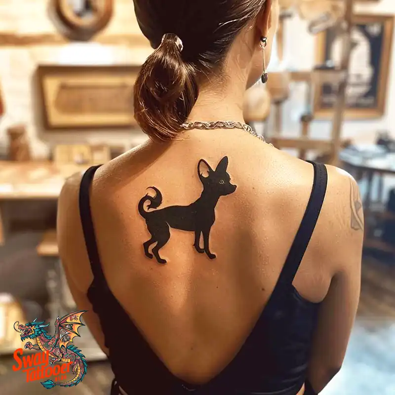 100 Chihuahua Tattoo Designs: Symbolism and Meaning 27 chihuahua tattoo design