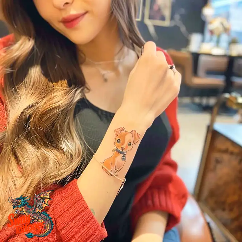 100 Chihuahua Tattoo Designs: Symbolism and Meaning 28 chihuahua tattoo design