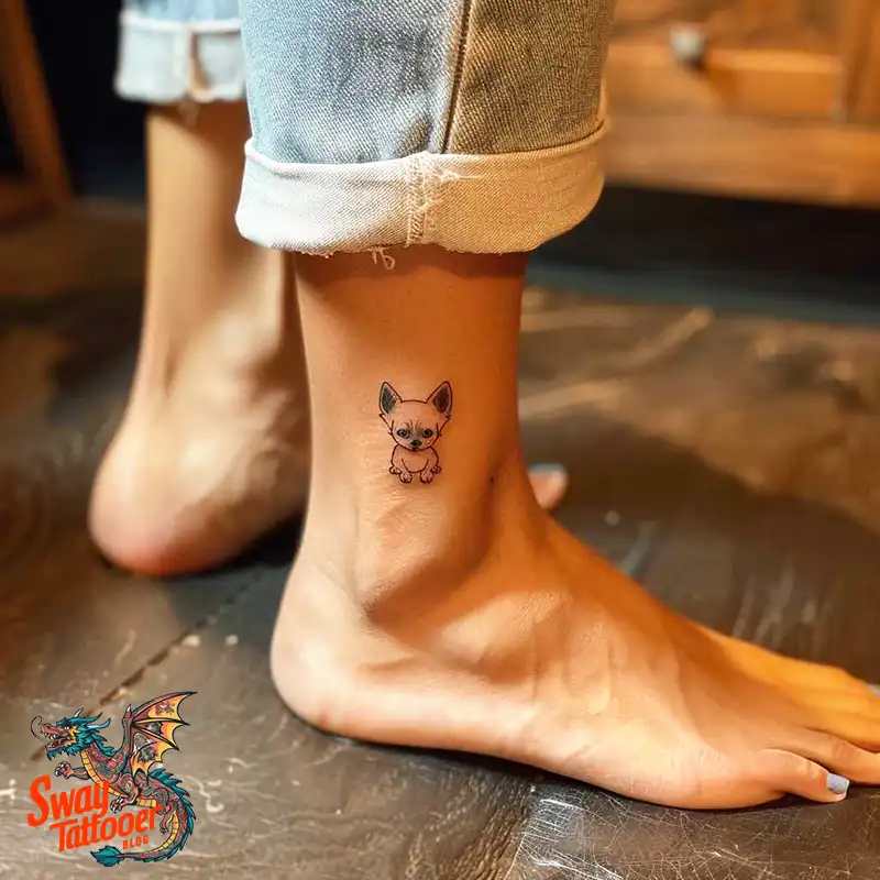 100 Chihuahua Tattoo Designs: Symbolism and Meaning 15 chihuahua tattoo design