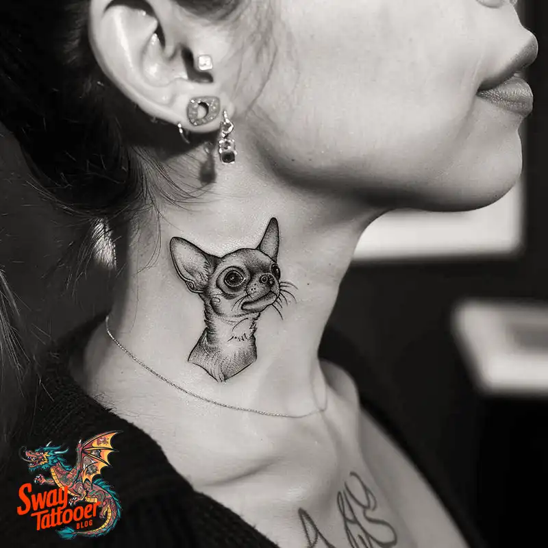 100 Chihuahua Tattoo Designs: Symbolism and Meaning 7 chihuahua tattoo design