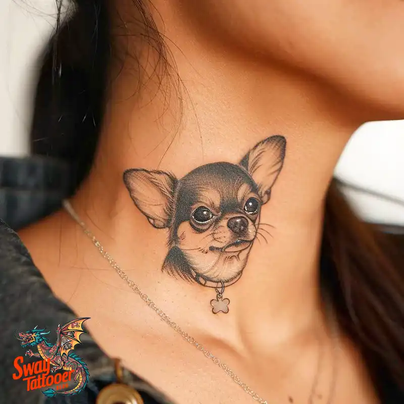 100 Chihuahua Tattoo Designs: Symbolism and Meaning 11 chihuahua tattoo