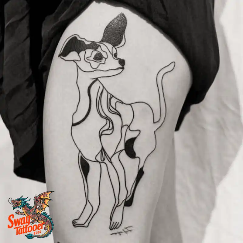 100 Chihuahua Tattoo Designs: Symbolism and Meaning 6 chihuahua tattoo