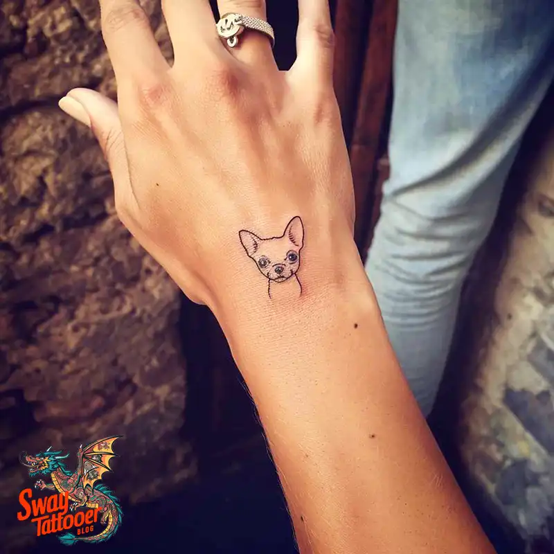 100 Chihuahua Tattoo Designs: Symbolism and Meaning 3 chihuahua tattoo