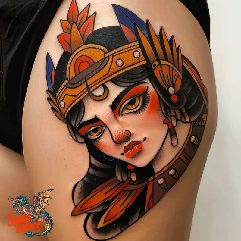 100 Cleopatra Tattoo Design Ideas: Symbolism & Meaning 90 cleopatra 1