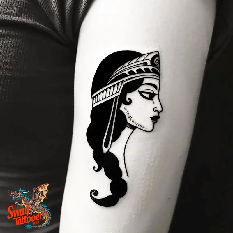 100 Cleopatra Tattoo Design Ideas: Symbolism & Meaning 81 cleopatra10