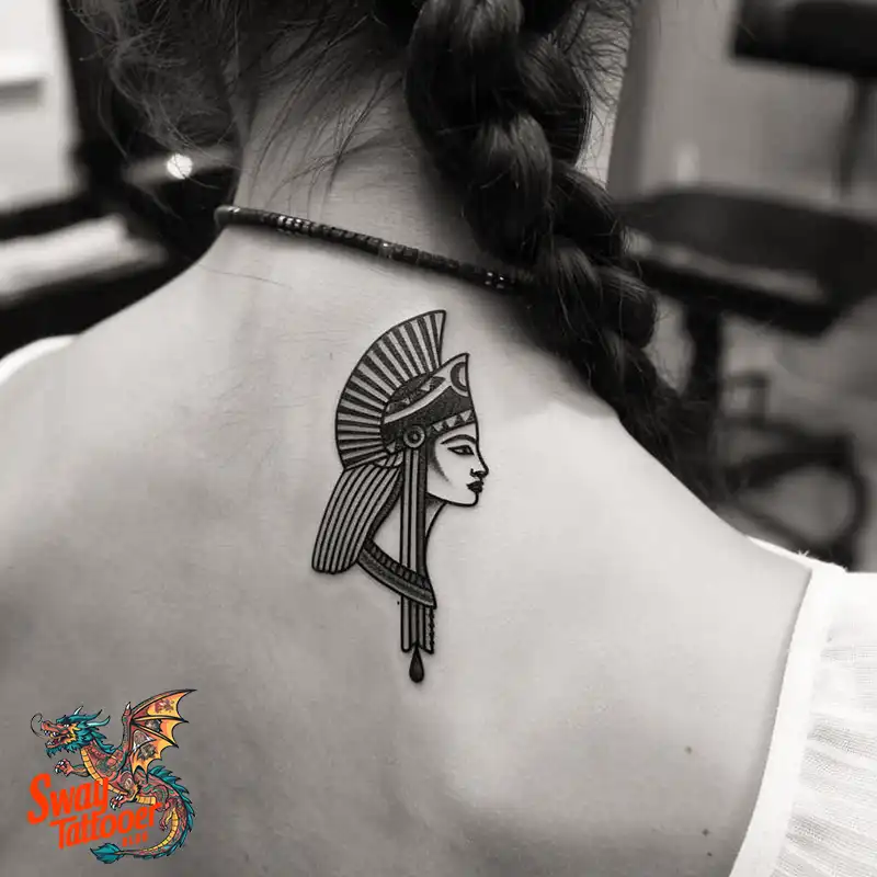 100 Cleopatra Tattoo Design Ideas: Symbolism & Meaning 80 cleopatra11