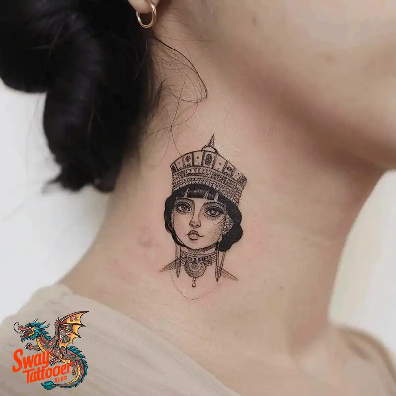 100 Cleopatra Tattoo Design Ideas: Symbolism & Meaning 75 cleopatra16