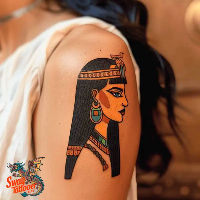 100 Cleopatra Tattoo Design Ideas: Symbolism & Meaning 65 Cleopatra Tattoo