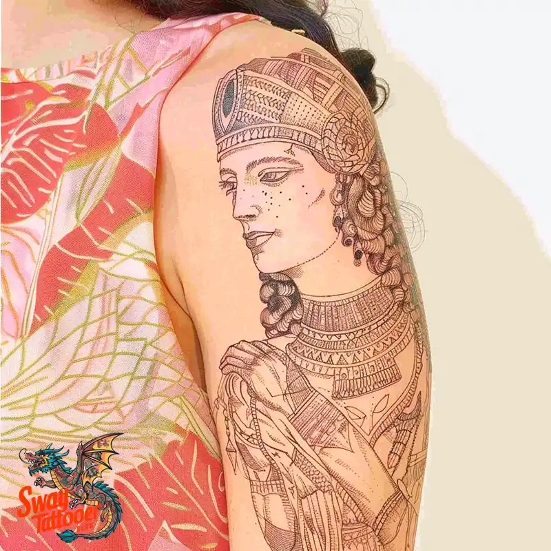 100 Cleopatra Tattoo Design Ideas: Symbolism & Meaning 56 Cleopatra Tattoo