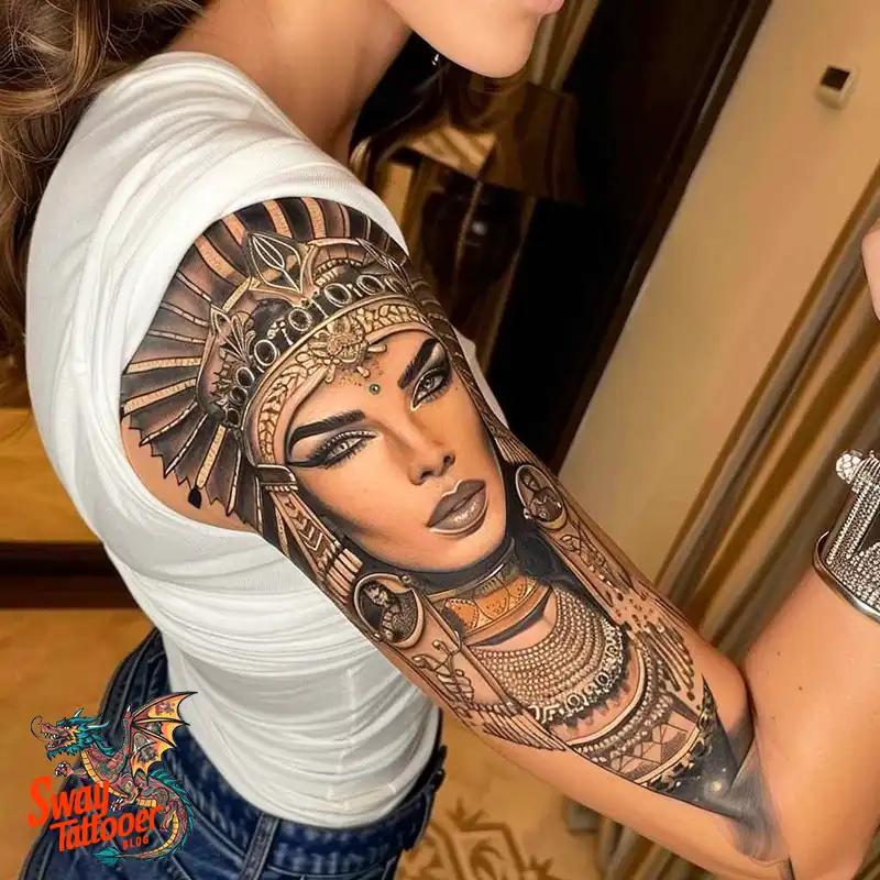 100 Cleopatra Tattoo Design Ideas: Symbolism & Meaning 51 Cleopatra Tattoo
