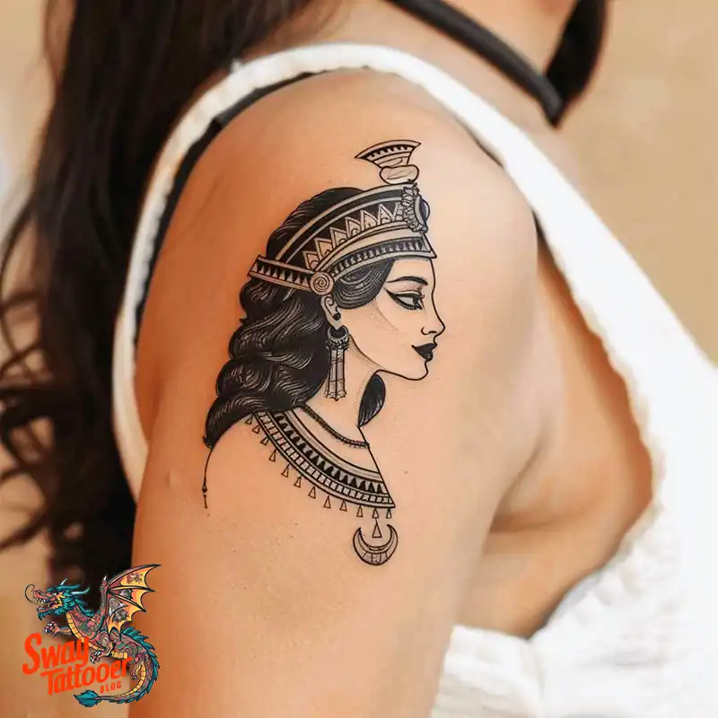 100 Cleopatra Tattoo Design Ideas: Symbolism & Meaning 41 Cleopatra Tattoo Ideas