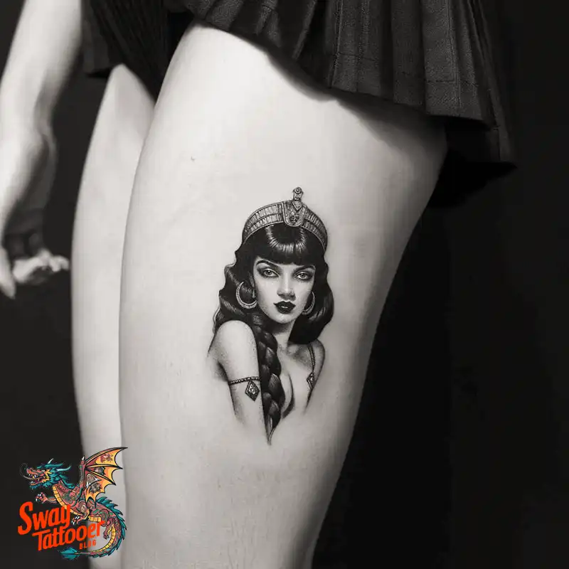 100 Cleopatra Tattoo Design Ideas: Symbolism & Meaning 39 Cleopatra Tattoo Ideas