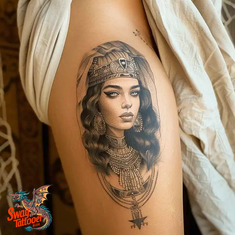 100 Cleopatra Tattoo Design Ideas: Symbolism & Meaning 38 Cleopatra Tattoo Ideas