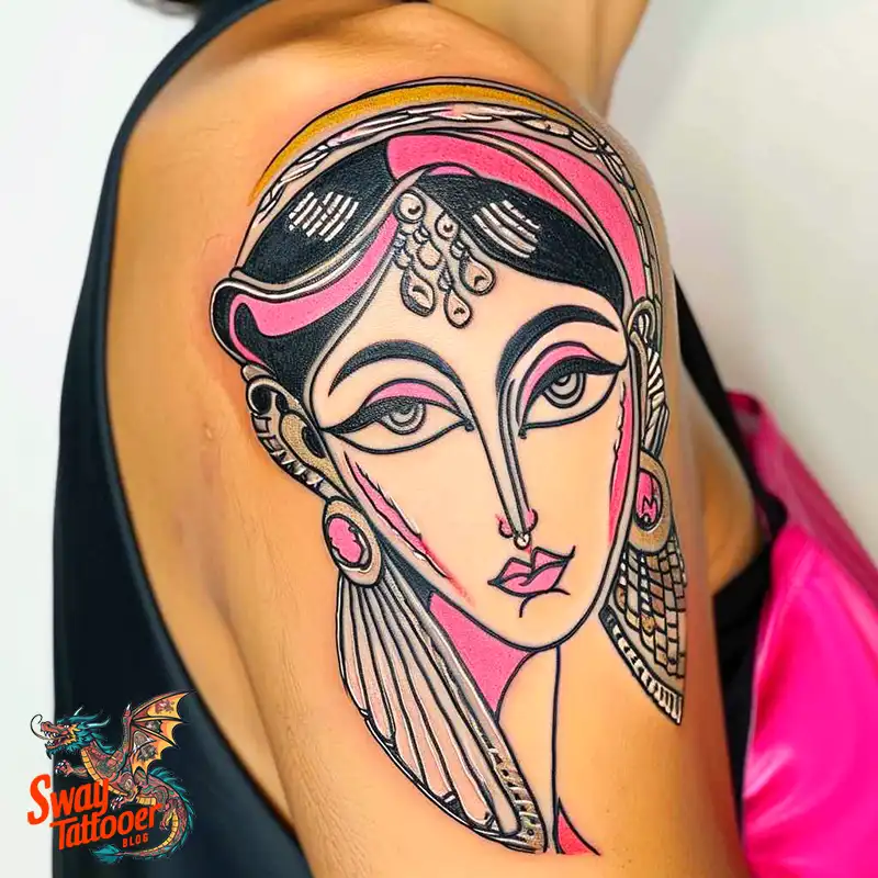 100 Cleopatra Tattoo Design Ideas: Symbolism & Meaning 36 Cleopatra Tattoo Ideas