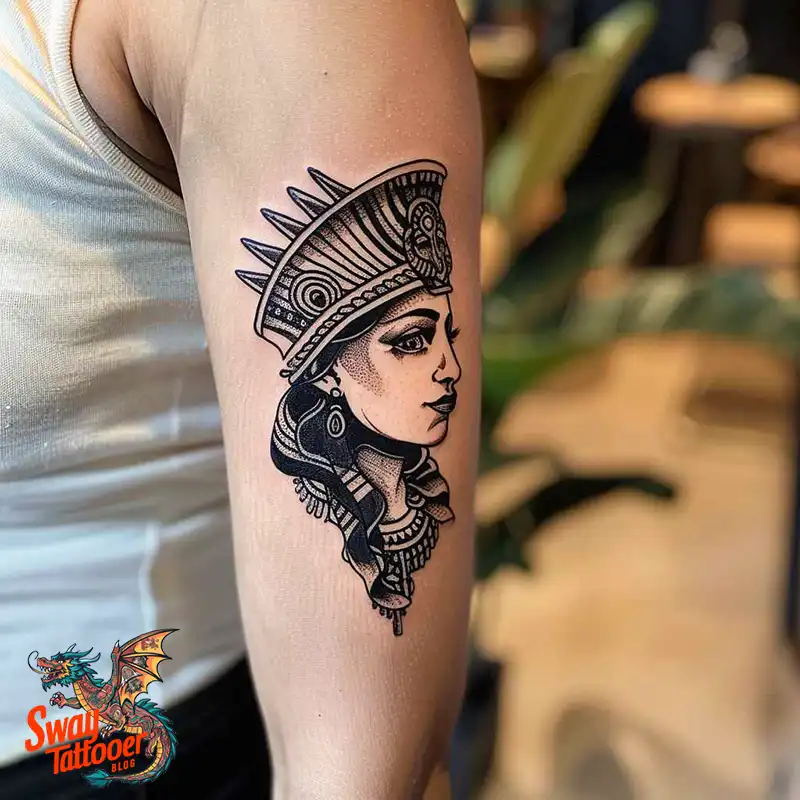 100 Cleopatra Tattoo Design Ideas: Symbolism & Meaning 85 cleopatra6