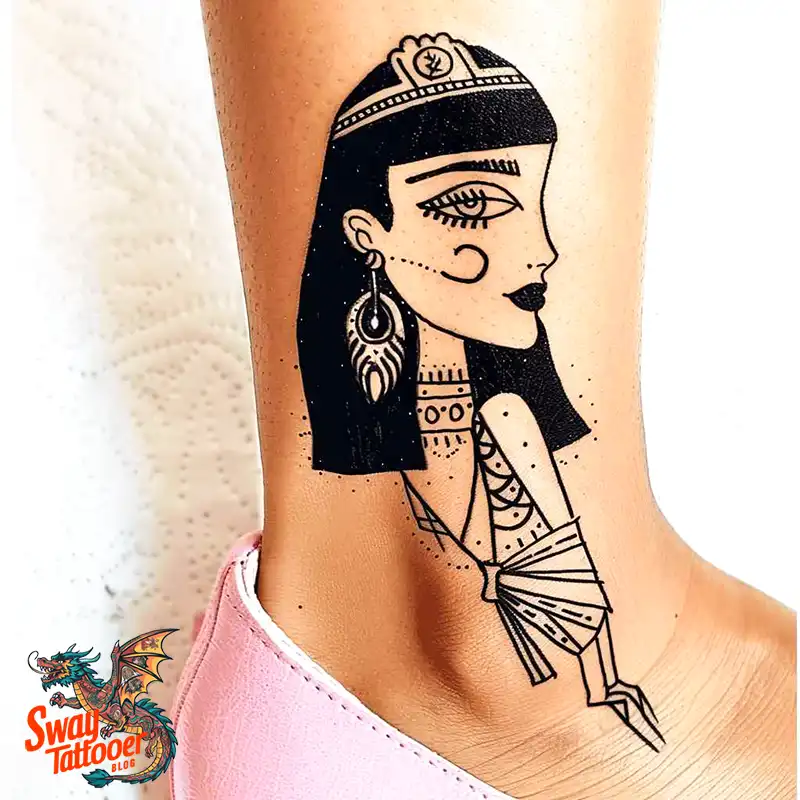100 Cleopatra Tattoo Design Ideas: Symbolism & Meaning 18 Cleopatra Tattoo Design
