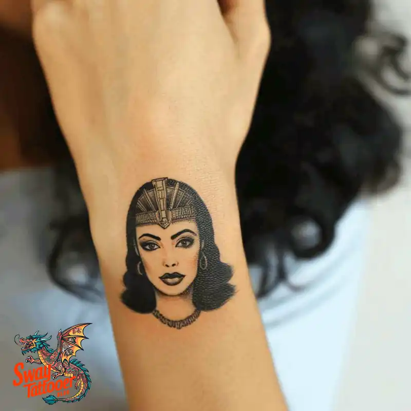 100 Cleopatra Tattoo Design Ideas: Symbolism & Meaning 1 Cleopatra Tattoo Design
