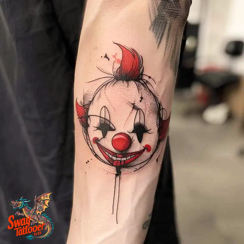150 Clown Tattoo Design Ideas: Symbolism & Cultural Context 153 clown1