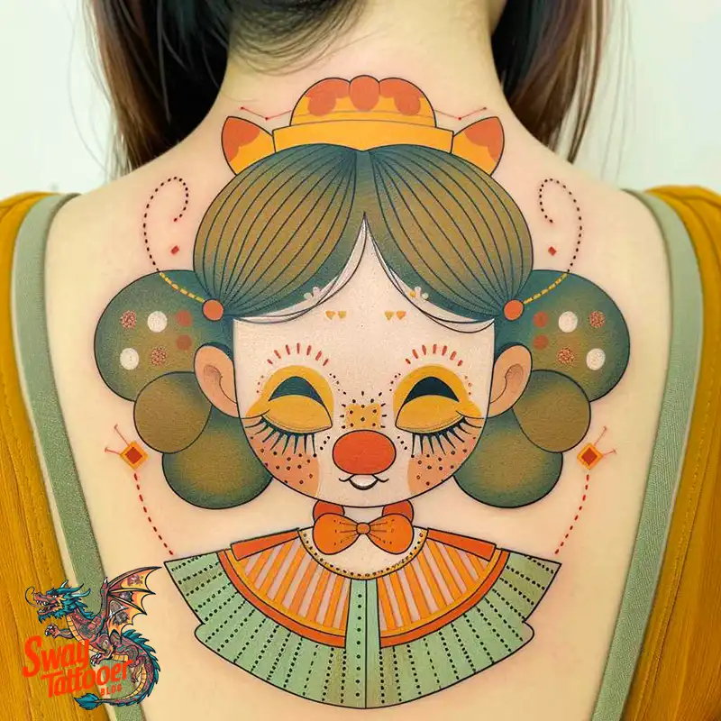 150 Clown Tattoo Design Ideas: Symbolism & Cultural Context 44 clown tattoo design