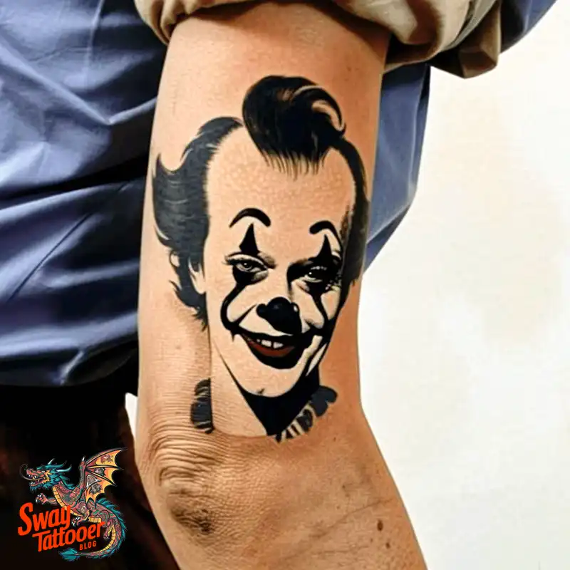 150 Clown Tattoo Design Ideas: Symbolism & Cultural Context 48 clown tattoo design