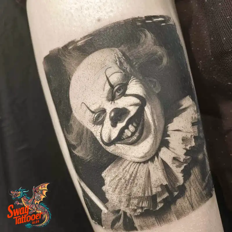 150 Clown Tattoo Design Ideas: Symbolism & Cultural Context 40 clown tattoo design