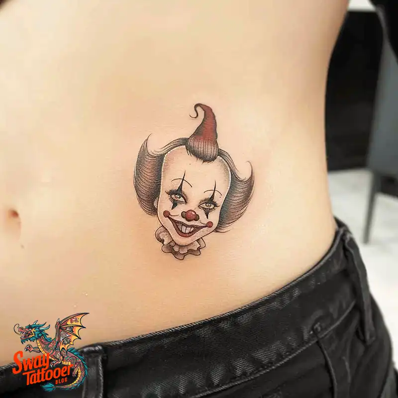 150 Clown Tattoo Design Ideas: Symbolism & Cultural Context 37 clown tattoo design