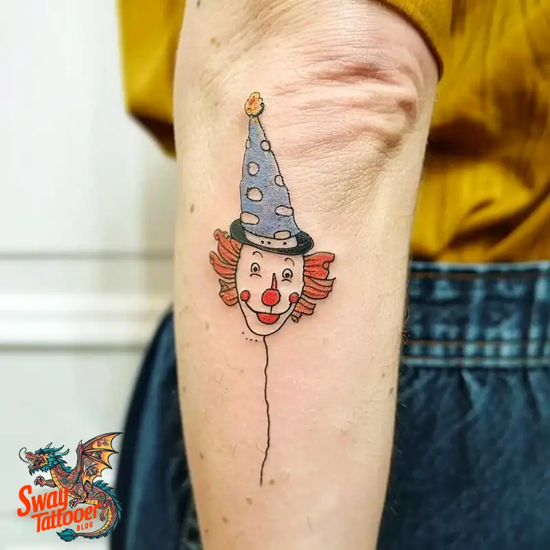 150 Clown Tattoo Design Ideas: Symbolism & Cultural Context 35 clown tattoo design