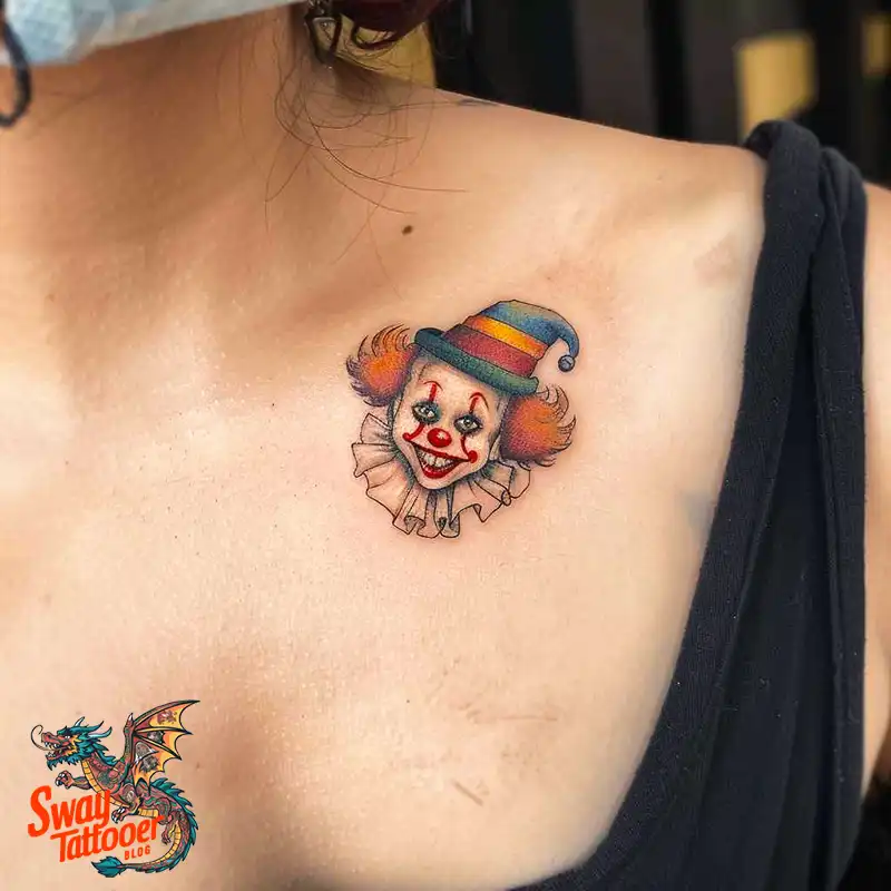 150 Clown Tattoo Design Ideas: Symbolism & Cultural Context 30 clown tattoo design