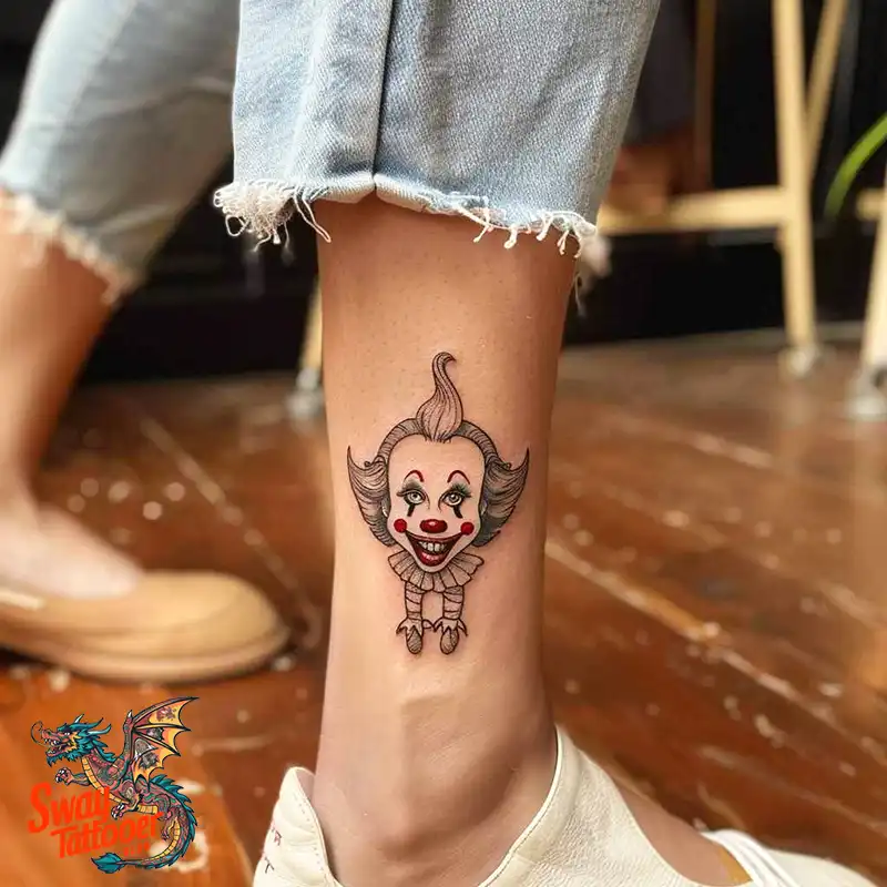 150 Clown Tattoo Design Ideas: Symbolism & Cultural Context 27 clown tattoo design
