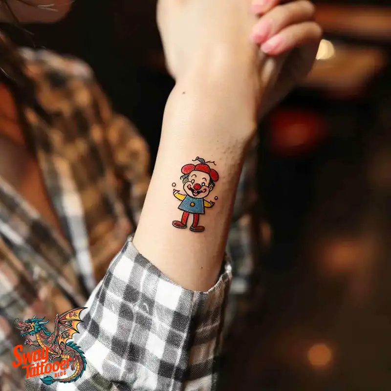 150 Clown Tattoo Design Ideas: Symbolism & Cultural Context 24 clown tattoo design