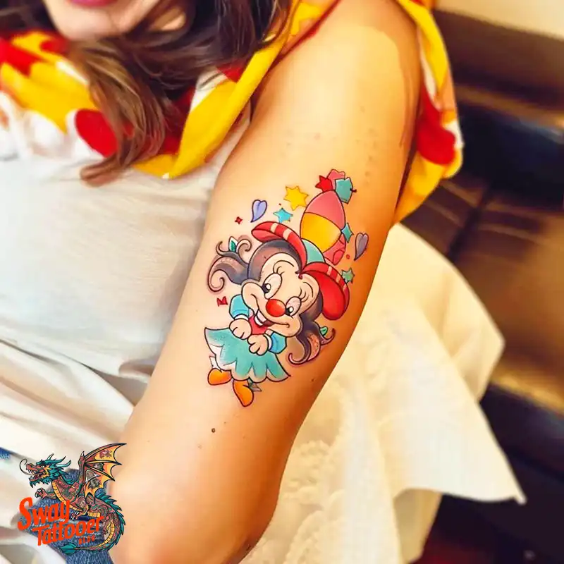 150 Clown Tattoo Design Ideas: Symbolism & Cultural Context 7 clown tattoo design