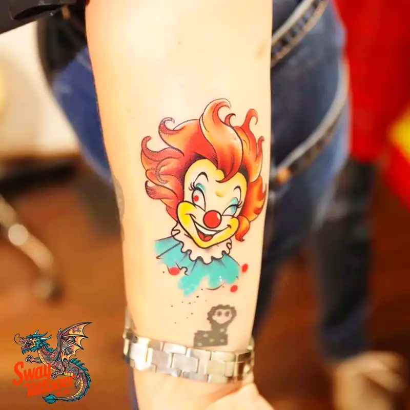 150 Clown Tattoo Design Ideas: Symbolism & Cultural Context 8 clown tattoo design
