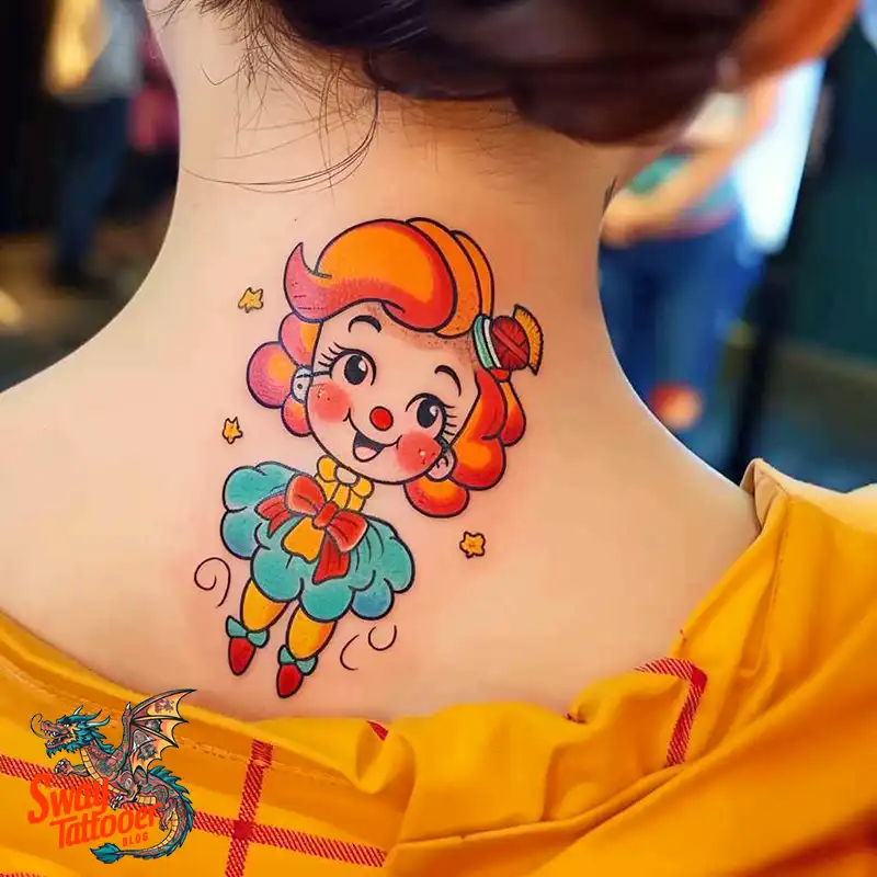 150 Clown Tattoo Design Ideas: Symbolism & Cultural Context 9 clown tattoo design