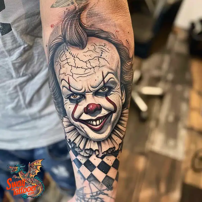 150 Clown Tattoo Design Ideas: Symbolism & Cultural Context 135 clown15