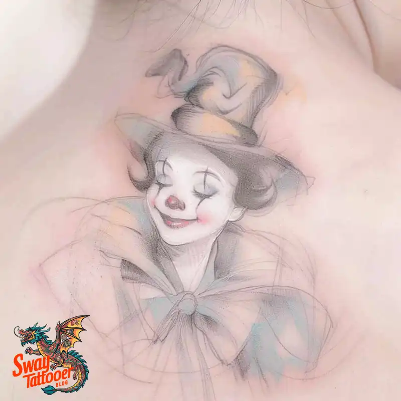 150 Clown Tattoo Design Ideas: Symbolism & Cultural Context 132 clown22