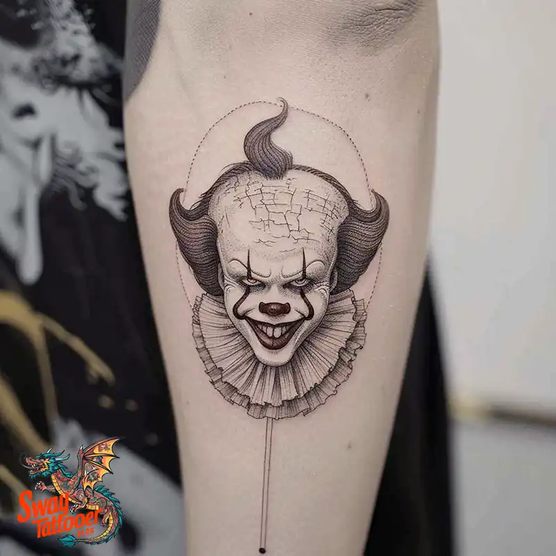 150 Clown Tattoo Design Ideas: Symbolism & Cultural Context 127 clown27