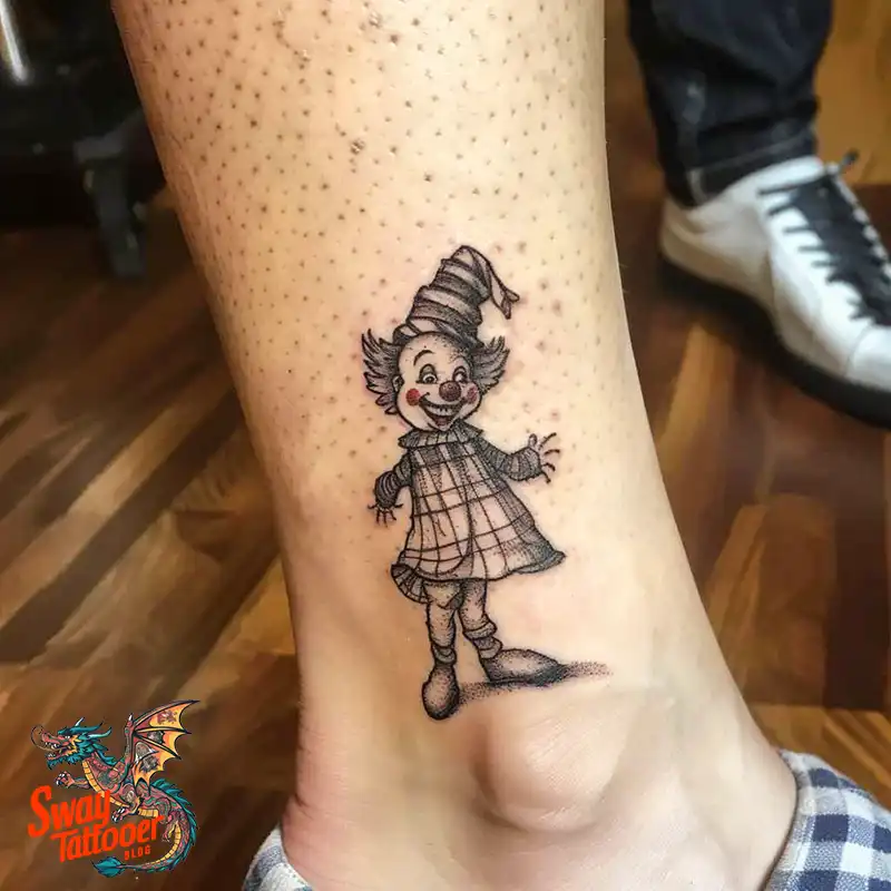 150 Clown Tattoo Design Ideas: Symbolism & Cultural Context 120 clown34