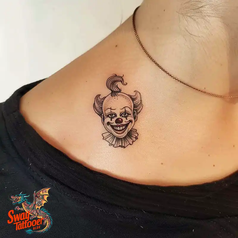 150 Clown Tattoo Design Ideas: Symbolism & Cultural Context 118 clown36