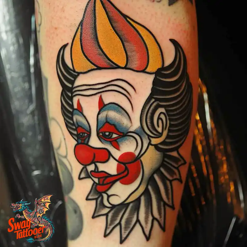 150 Clown Tattoo Design Ideas: Symbolism & Cultural Context 115 clown39